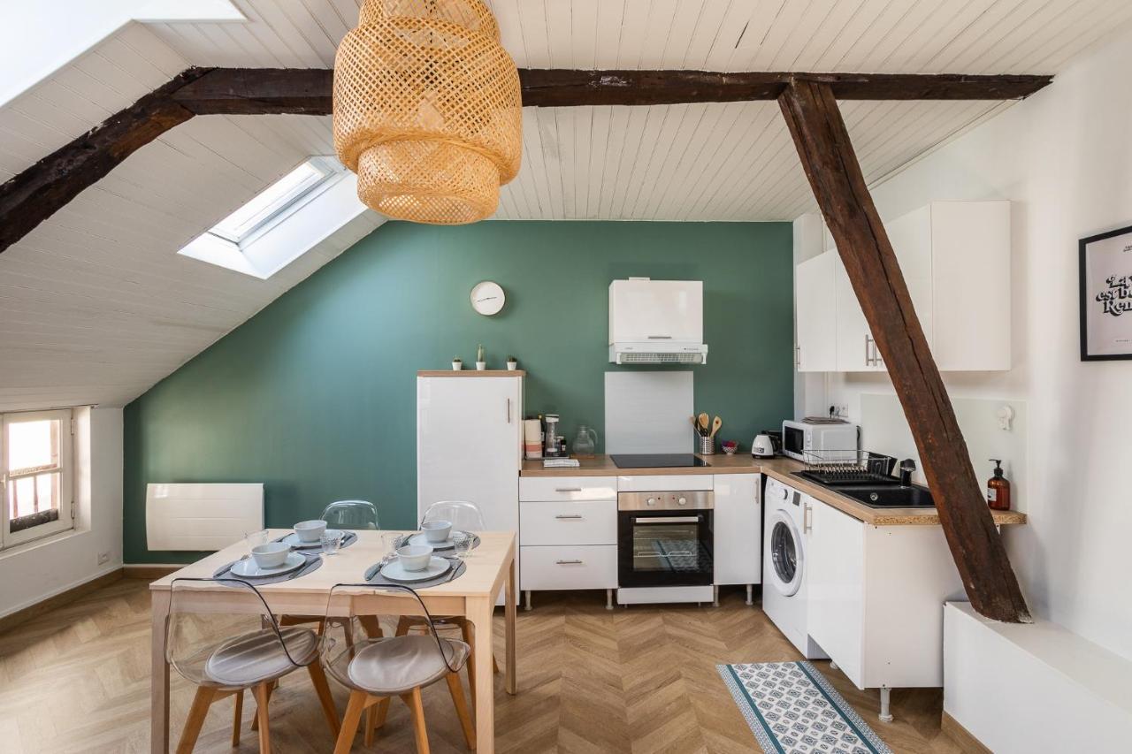 LE PETIT MARIUS - Cocon au cœur du centre-ville historique Rennes Extérieur photo