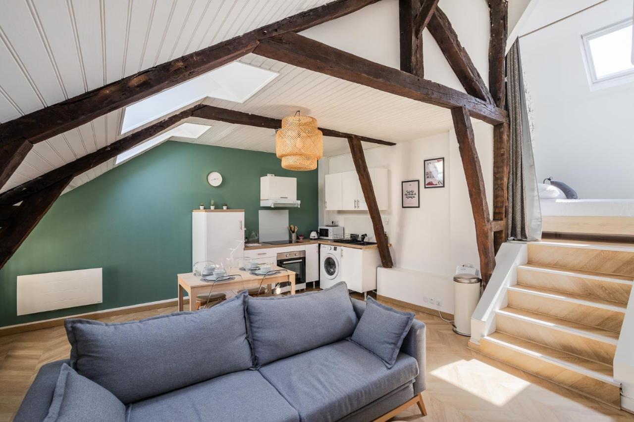 LE PETIT MARIUS - Cocon au cœur du centre-ville historique Rennes Extérieur photo
