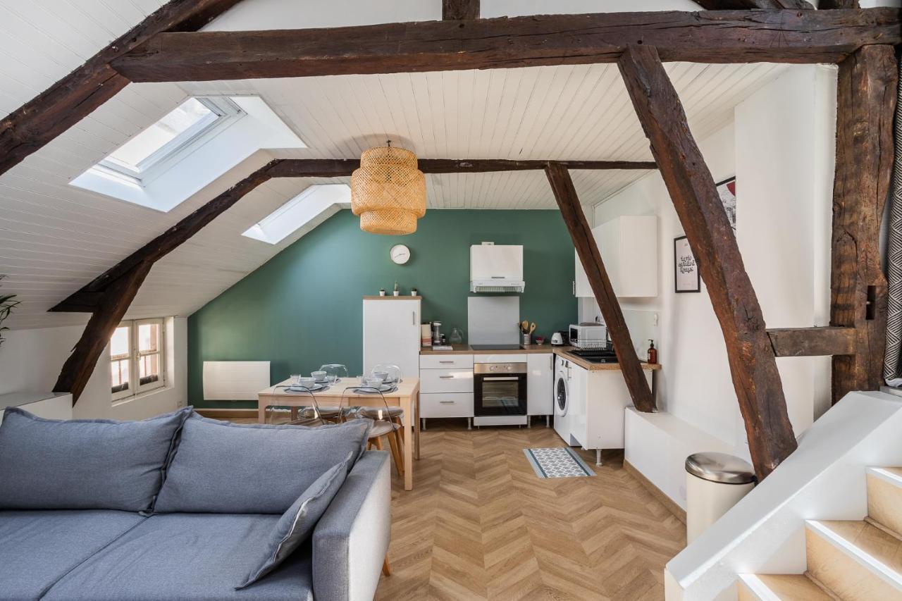 LE PETIT MARIUS - Cocon au cœur du centre-ville historique Rennes Extérieur photo